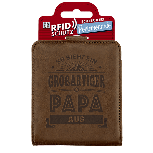 Laden Sie das Bild in Galerie -Viewer, Portemonnaie "Papa" Artikelbild 1