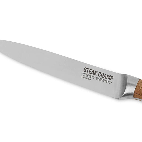 Laden Sie das Bild in Galerie -Viewer, Steakbesteck-Set "Musketeer" (4-teilig) Artikelbild 4