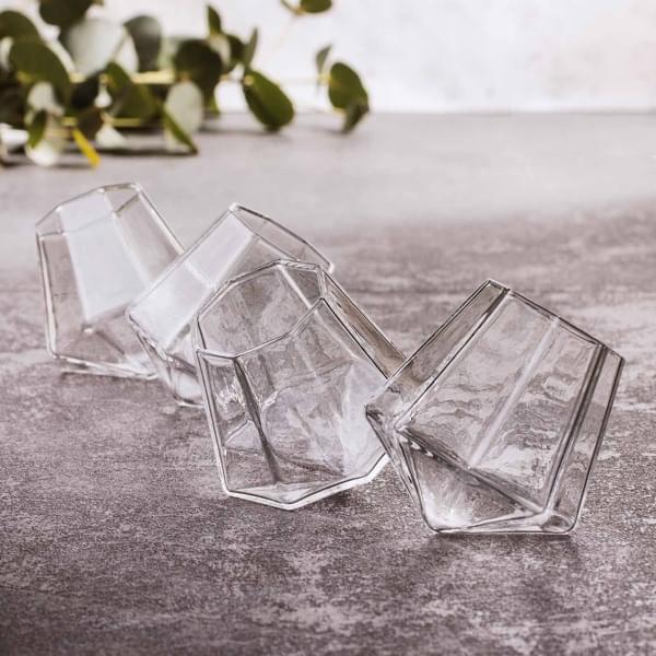 Laden Sie das Bild in Galerie -Viewer, Schnapsgläser "Diamond Shot" (4er Set) Artikelbild 4