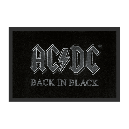 AC/DC Fußmatte "Back in Black" Artikelbild 1