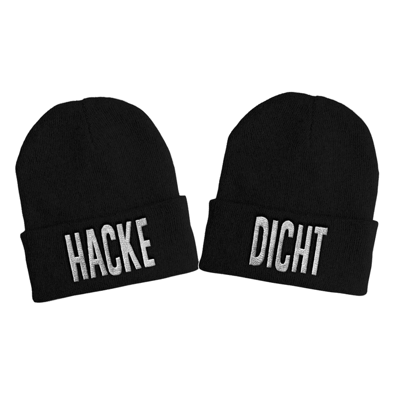 Laden Sie das Bild in Galerie -Viewer, Beanie Set &quot;Hacke Dicht&quot; Artikelbild 1
