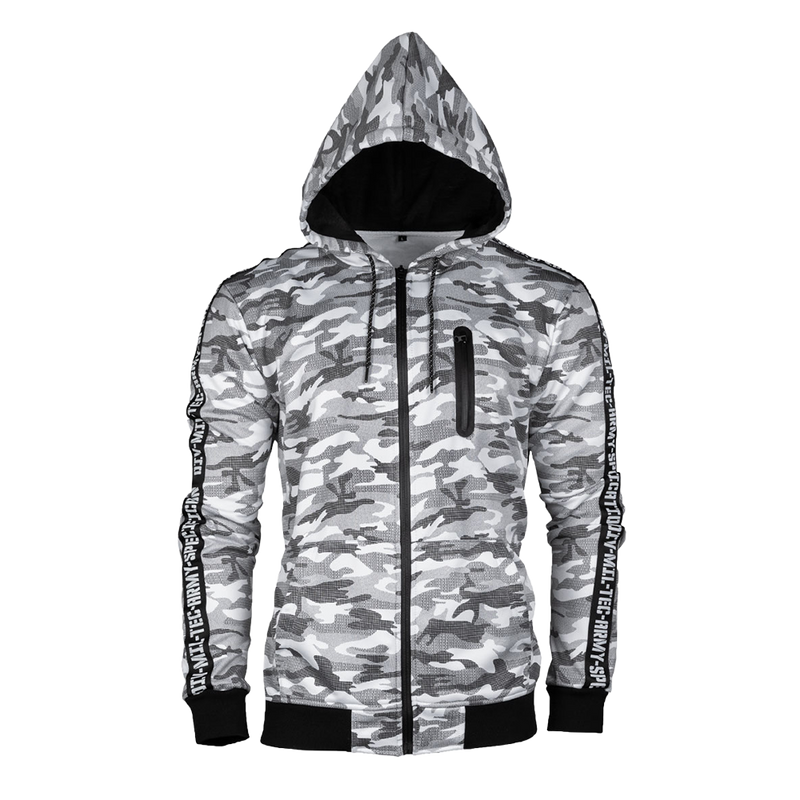 Laden Sie das Bild in Galerie -Viewer, Camo Sweatjacke