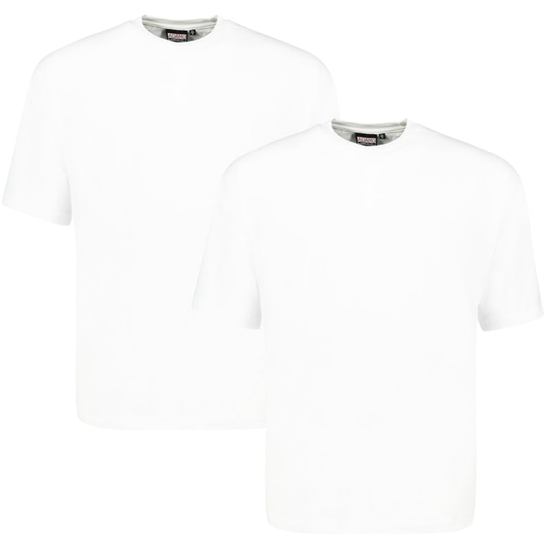 Laden Sie das Bild in Galerie -Viewer, T-Shirt von Adamo (2er-Pack) bis 18XL