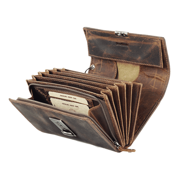 Laden Sie das Bild in Galerie -Viewer, Kellnerbörse aus Leder im Used-Look Artikelbild 1