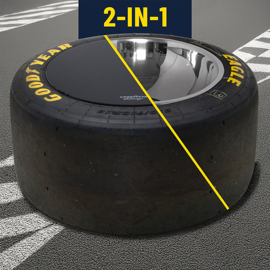 Goodyear Eagle 2-in-1 Reifentisch "SPA" - schwarz