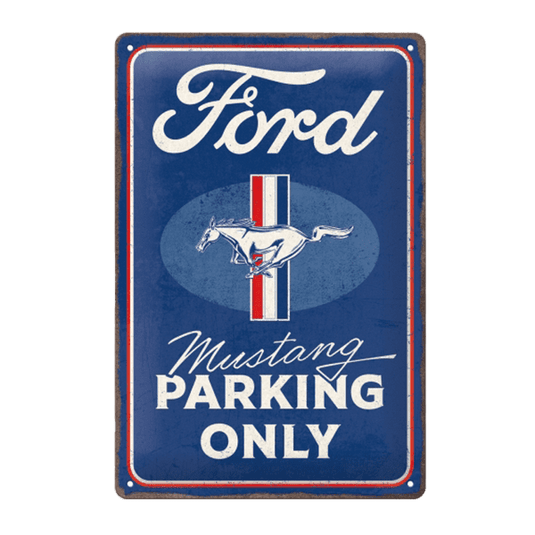 Blechschild "Ford Mustang - Parking Only" Artikelbild 1