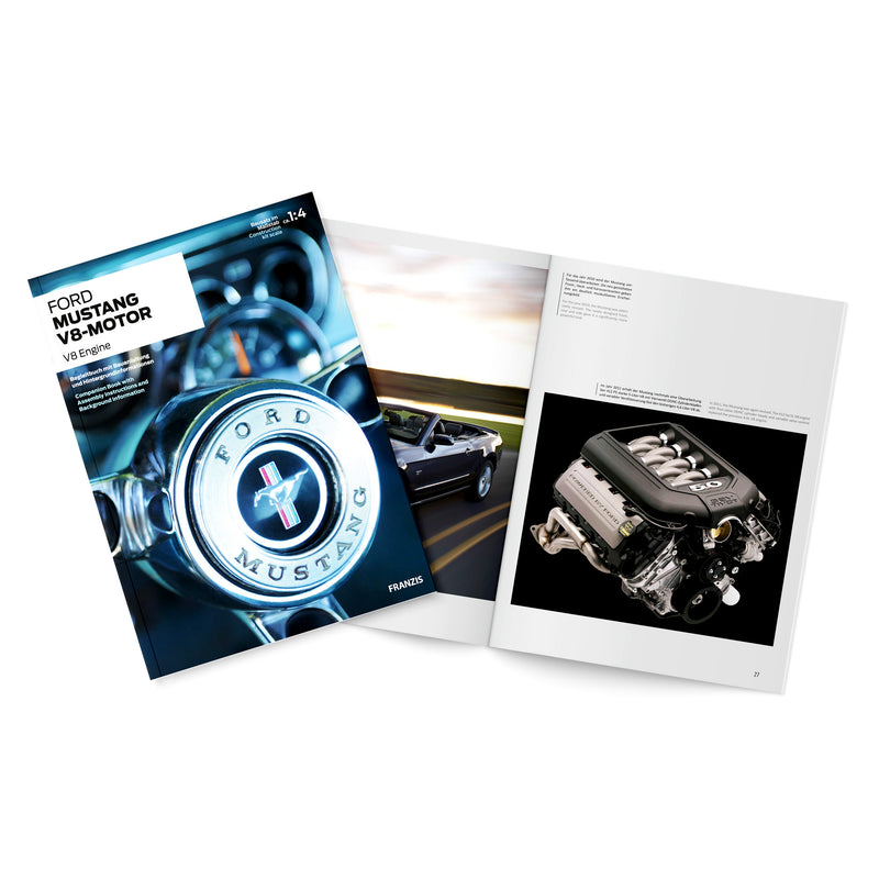 Laden Sie das Bild in Galerie -Viewer, Motor-Bausatz "Ford Mustang V8-Motor"