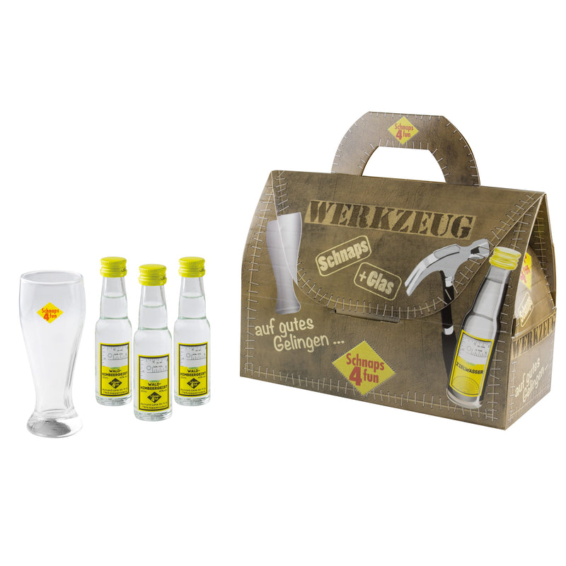 Laden Sie das Bild in Galerie -Viewer, Likör "Werkzeug-Koffer" Artikelbild 2