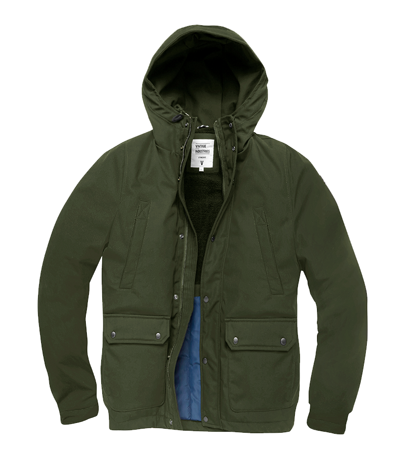 Laden Sie das Bild in Galerie -Viewer, Parka "Ledger"