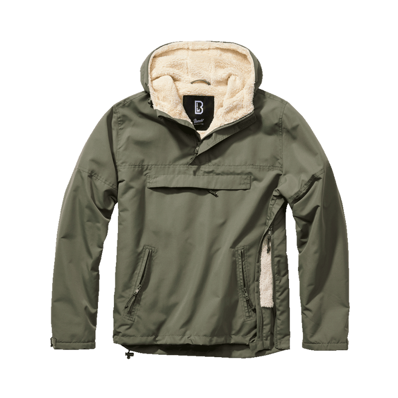 Laden Sie das Bild in Galerie -Viewer, Windbreaker mit Teddyfell-Futter von Brandit