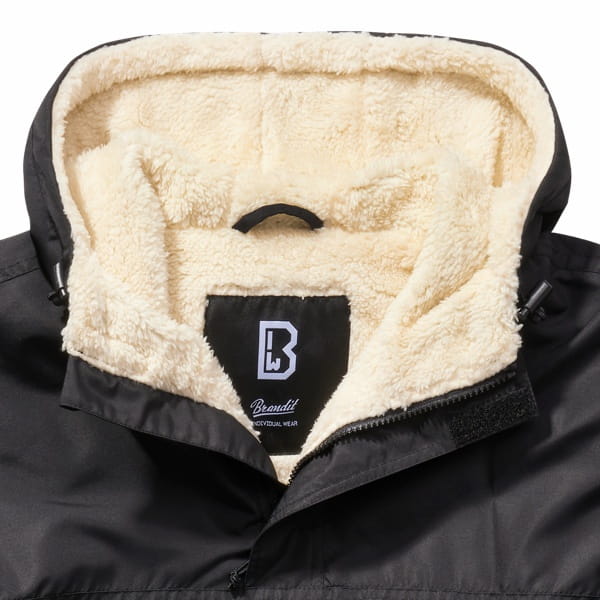 Laden Sie das Bild in Galerie -Viewer, Windbreaker mit Teddyfell-Futter von Brandit Artikelbild 2