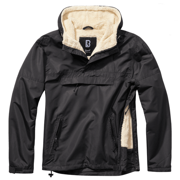 Laden Sie das Bild in Galerie -Viewer, Windbreaker mit Teddyfell-Futter von Brandit Artikelbild 1