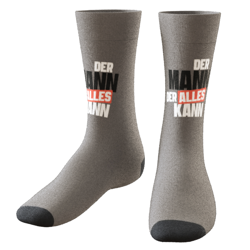 Laden Sie das Bild in Galerie -Viewer, Socken "Mann kann"