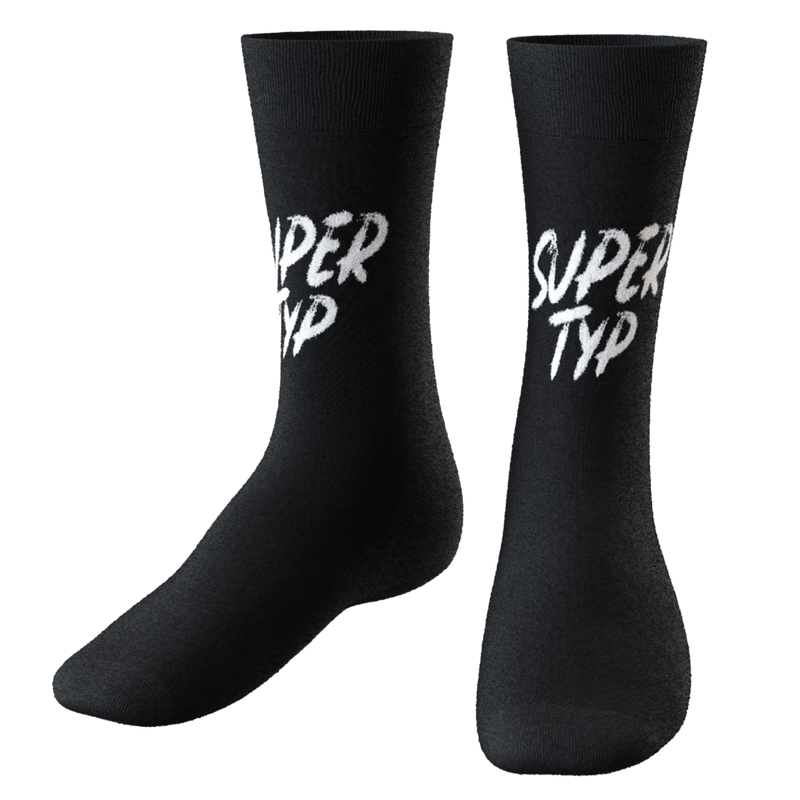 Laden Sie das Bild in Galerie -Viewer, Socken "Supertyp"