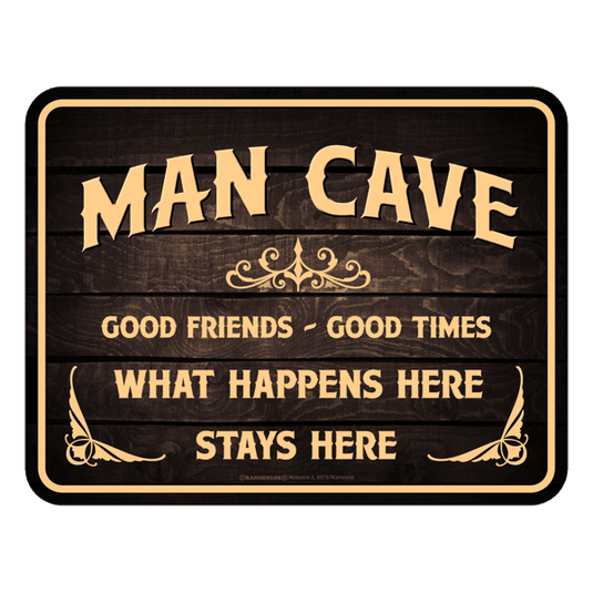 Blechschild "Man Cave" Artikelbild 1