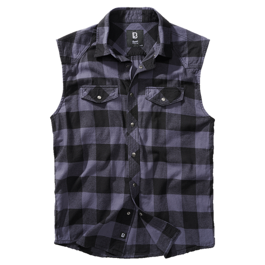 Ärmelloses Checkshirt von Brandit