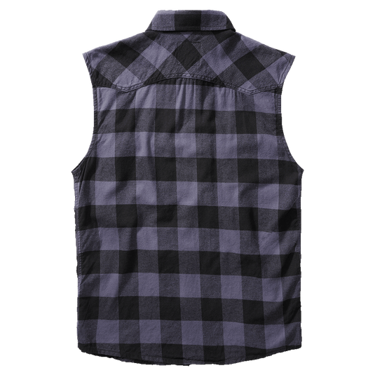 Ärmelloses Checkshirt von Brandit