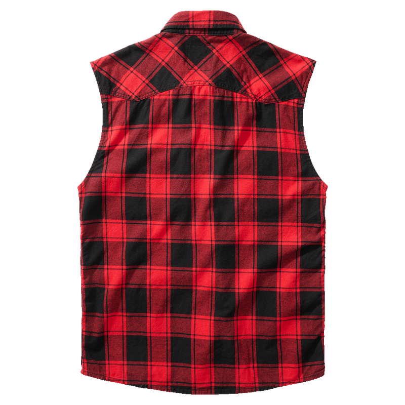 Laden Sie das Bild in Galerie -Viewer, Ärmelloses Checkshirt von Brandit