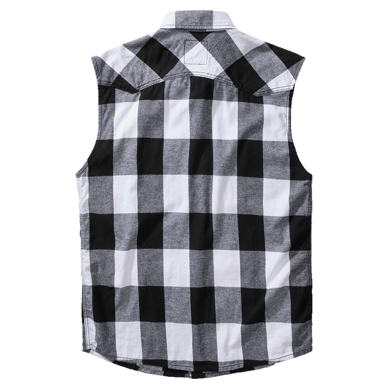 Laden Sie das Bild in Galerie -Viewer, Ärmelloses Checkshirt von Brandit