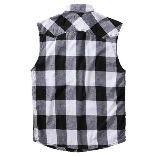 Ärmelloses Checkshirt von Brandit