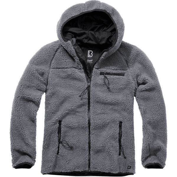 Laden Sie das Bild in Galerie -Viewer, Teddyfleece Kapuzenjacke von Brandit Artikelbild 1