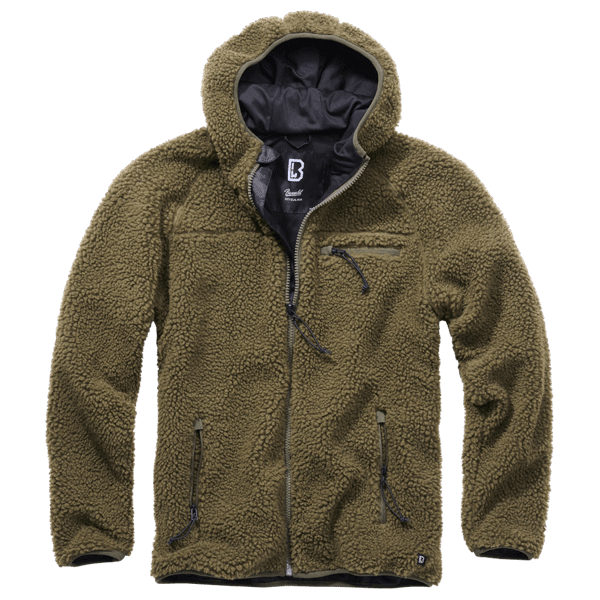 Laden Sie das Bild in Galerie -Viewer, Teddyfleece Kapuzenjacke von Brandit Artikelbild 1