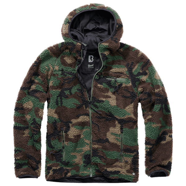 Laden Sie das Bild in Galerie -Viewer, Teddyfleece Kapuzenjacke von Brandit Artikelbild 1