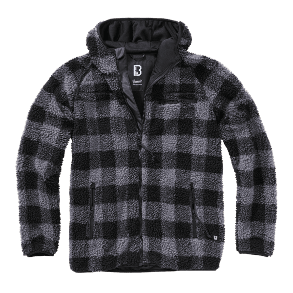 Laden Sie das Bild in Galerie -Viewer, Teddyfleece Kapuzenjacke von Brandit Artikelbild 1