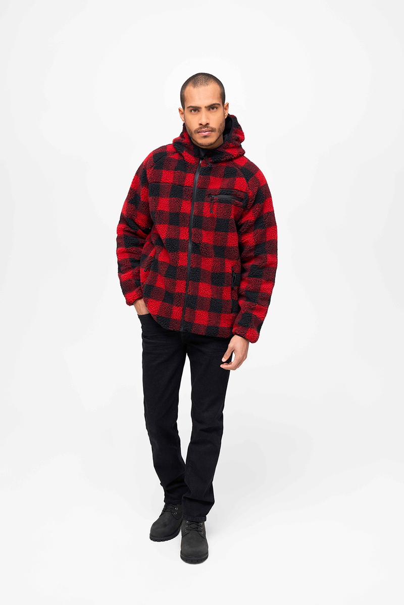 Laden Sie das Bild in Galerie -Viewer, Teddyfleece Kapuzenjacke von Brandit