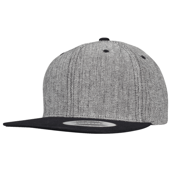 Laden Sie das Bild in Galerie -Viewer, Solid Snapback Cap "Melange" Artikelbild 1