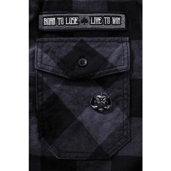 Laden Sie das Bild in Galerie -Viewer, Motörhead Checkshirt Artikelbild 3
