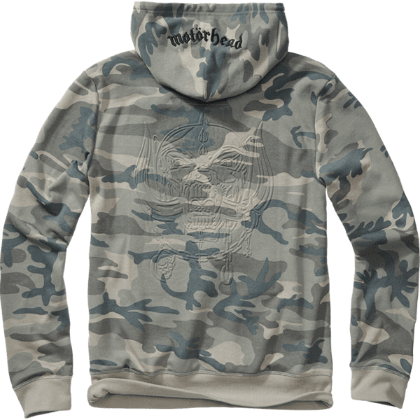 Laden Sie das Bild in Galerie -Viewer, Camo Hoodie von Motörhead Artikelbild 1