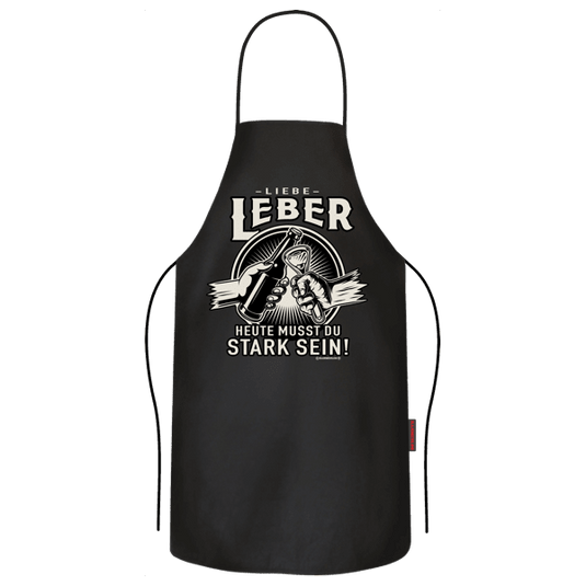 Grill- und Kochschürze "Liebe Leber ..." Artikelbild 1