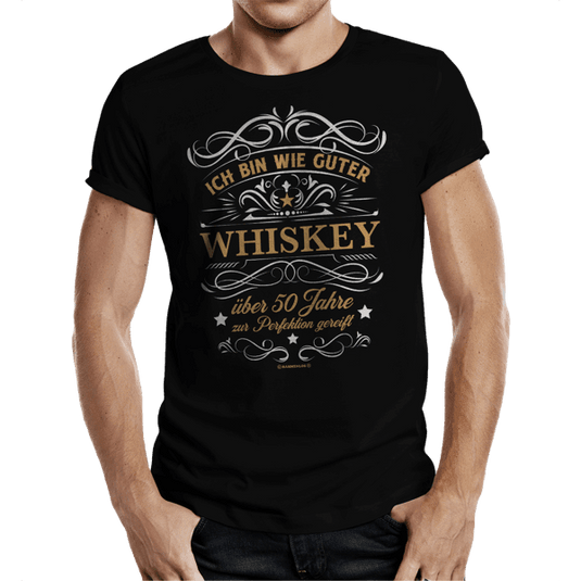 T-Shirt "Wie guter Whiskey - 50 Jahre gereift" Artikelbild 1