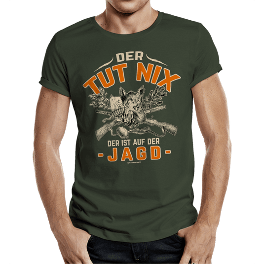 T-Shirt "Der tut nix – der ist auf der Jagd" Artikelbild 1