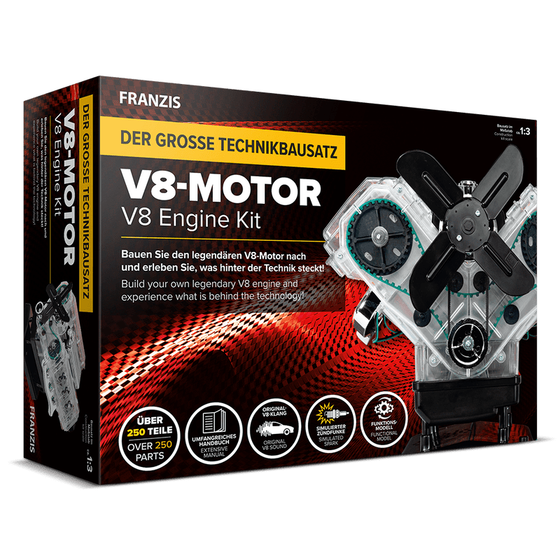 Laden Sie das Bild in Galerie -Viewer, V8-Motor-Bausatz Artikelbild 1