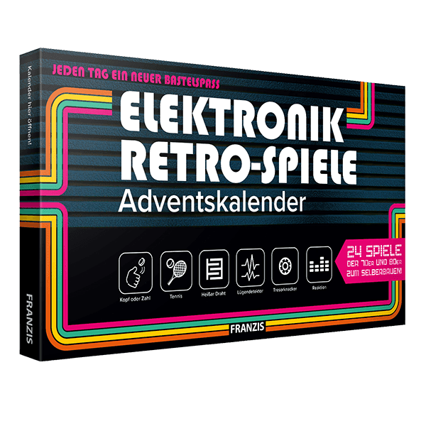 Laden Sie das Bild in Galerie -Viewer, Adventskalender &quot;Elektronik Retro-Spiele&quot; Artikelbild 1
