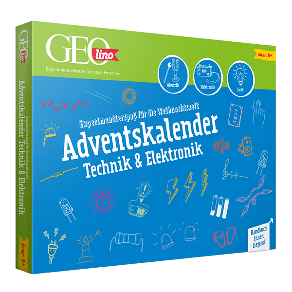 Laden Sie das Bild in Galerie -Viewer, GEOlino Adventskalender Technik & Elektronik Artikelbild 1