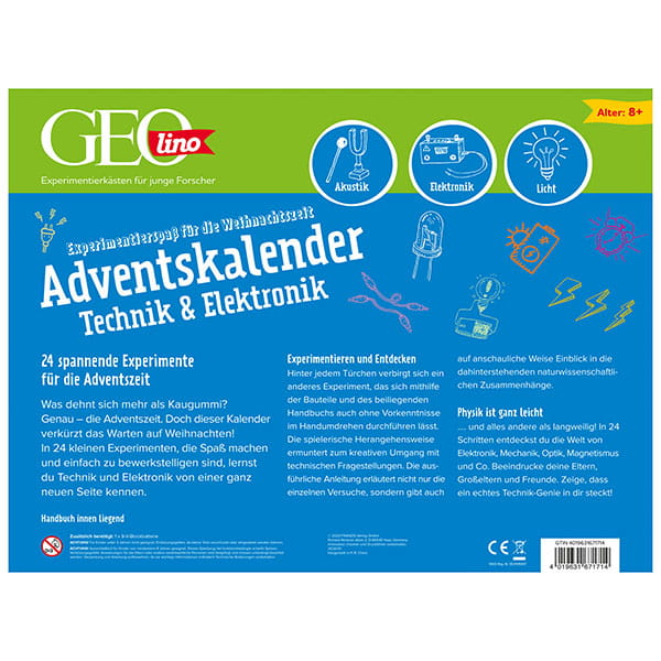 Laden Sie das Bild in Galerie -Viewer, GEOlino Adventskalender Technik & Elektronik Artikelbild 2