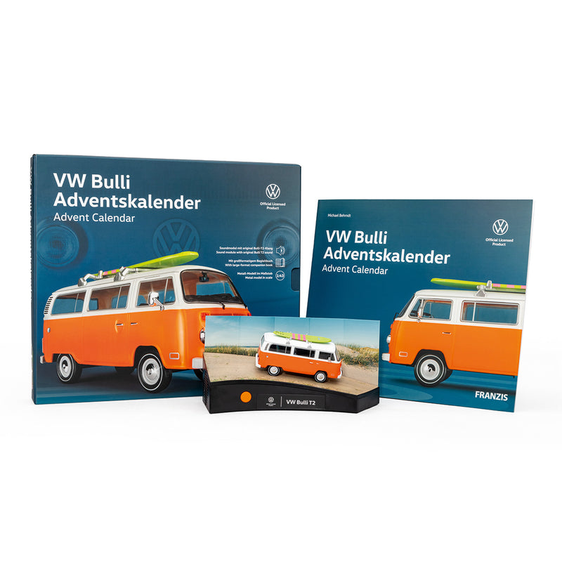 Laden Sie das Bild in Galerie -Viewer, VW Bulli T2 mit Surfbrett Adventskalender