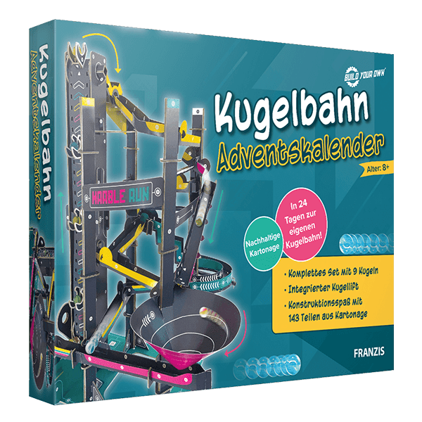 Laden Sie das Bild in Galerie -Viewer, Kugelbahn Adventskalender Artikelbild 1