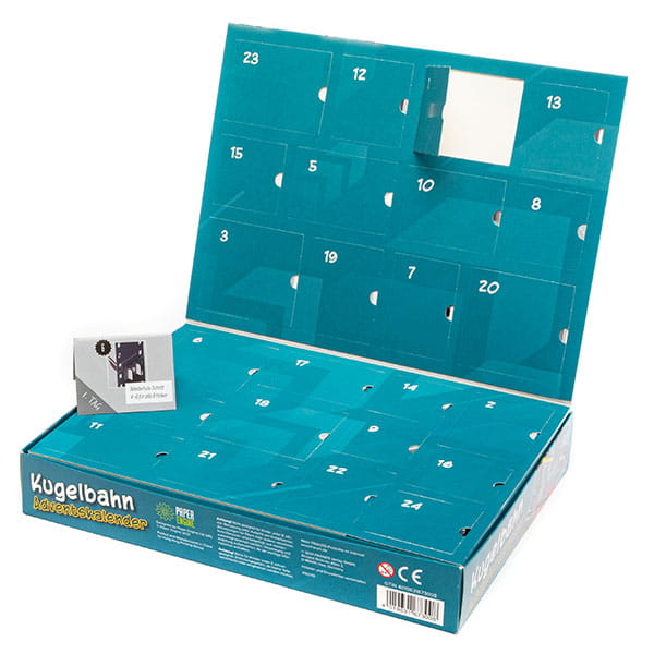 Laden Sie das Bild in Galerie -Viewer, Kugelbahn Adventskalender Artikelbild 2