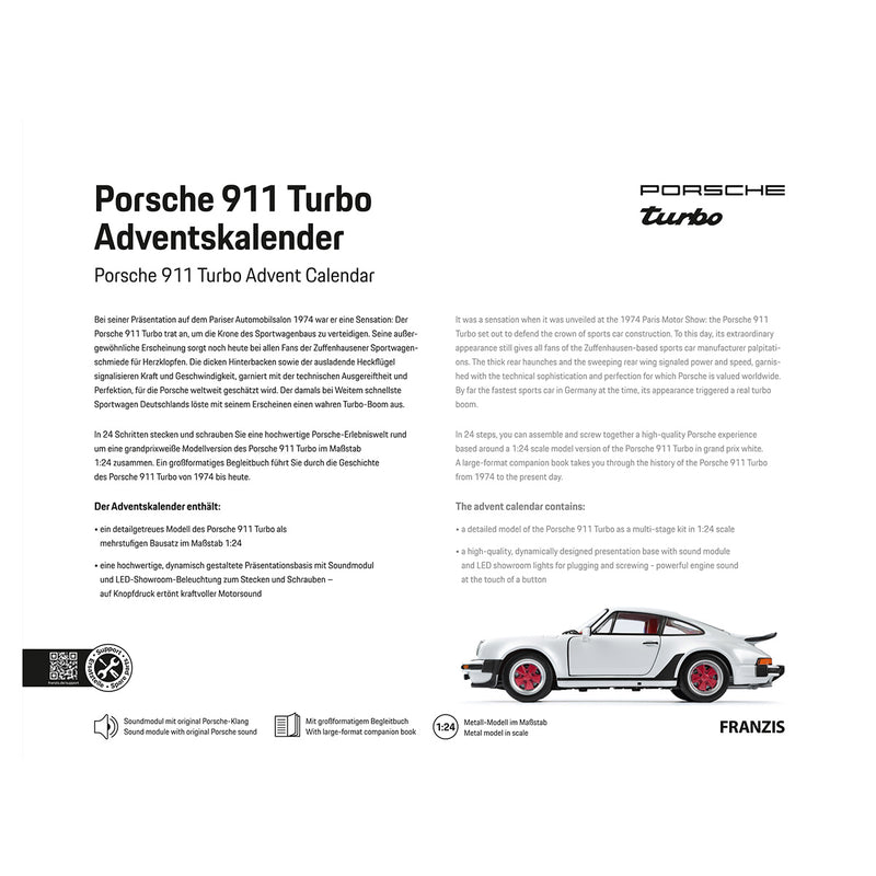 Laden Sie das Bild in Galerie -Viewer, Porsche 911 Turbo Adventskalender 1:24
