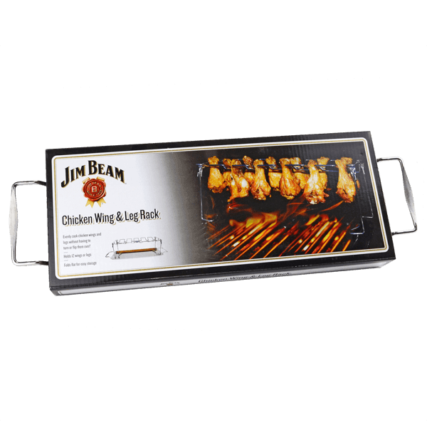 Laden Sie das Bild in Galerie -Viewer, Jim Beam Chicken Wing Grillgestell Artikelbild 1