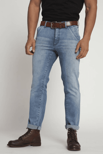 Laden Sie das Bild in Galerie -Viewer, Jeans im Chino-Stil von JP1880 Artikelbild 3
