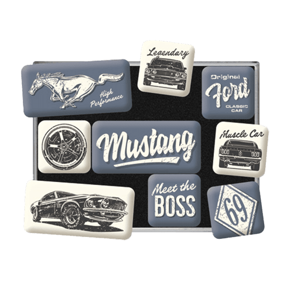 Laden Sie das Bild in Galerie -Viewer, Ford Mustang Magnetset Artikelbild 1
