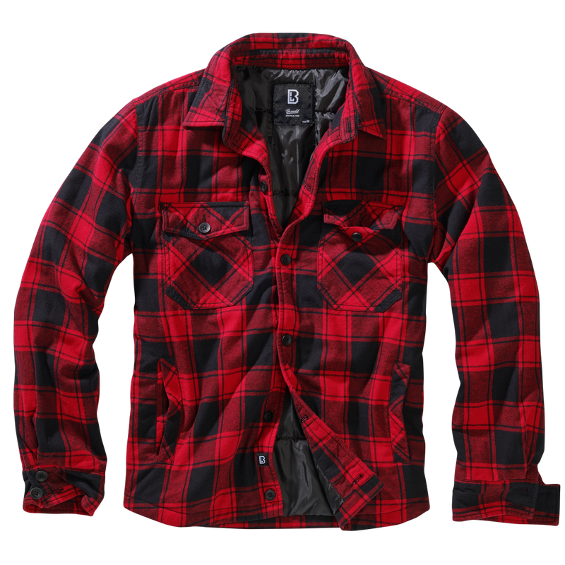 Laden Sie das Bild in Galerie -Viewer, Wattierte Hemdjacke "Lumberjack" von Brandit