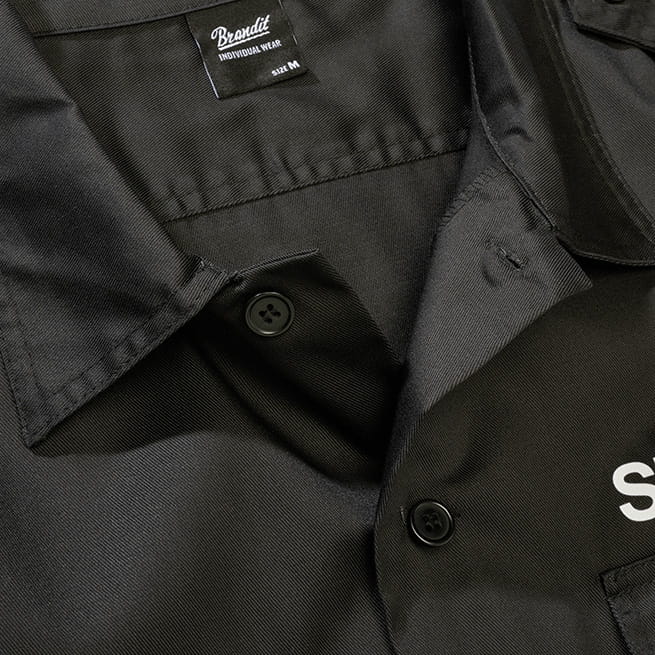 Laden Sie das Bild in Galerie -Viewer, Langarmhemd "Security" Artikelbild 3