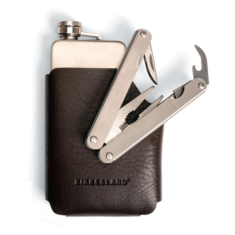 Laden Sie das Bild in Galerie -Viewer, Flachmann & Multitool Set