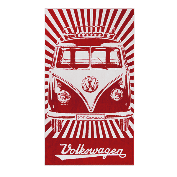 Laden Sie das Bild in Galerie -Viewer, Strandtuch "VW Bulli" Artikelbild 1